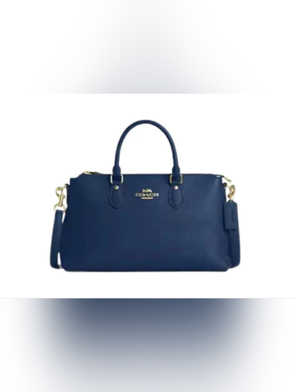 Coach Outlet Georgia Satchel Deep Blue